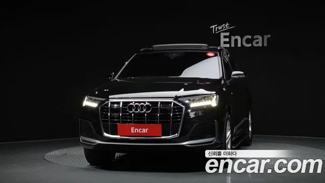 Audi Q7 45 TDI  2020 thumbnail 3